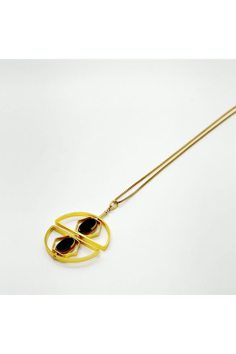 Art 2419N Chain Necklace, Alternate, color, Black