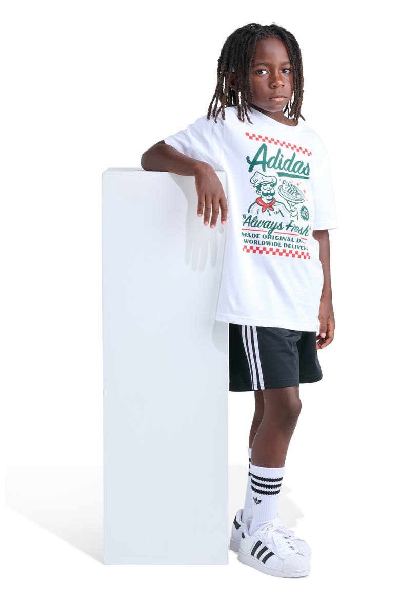Kids' Character Graphic T-Shirt, Alternate, color, WHITE