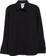 Max Mara Knut Stretch Cotton Button-Up Shirt