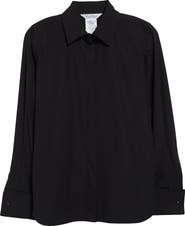 Max Mara Knut Stretch Cotton Button-Up Shirt