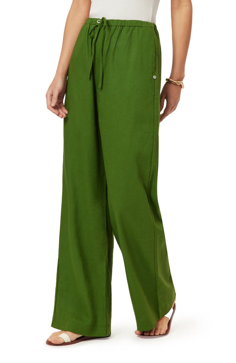 Scotch & Soda Pull-On Pants, Alternate, color, Garden Green