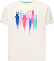 Psycho Bunny Kids' Cosmo Embroidered Graphic T-Shirt