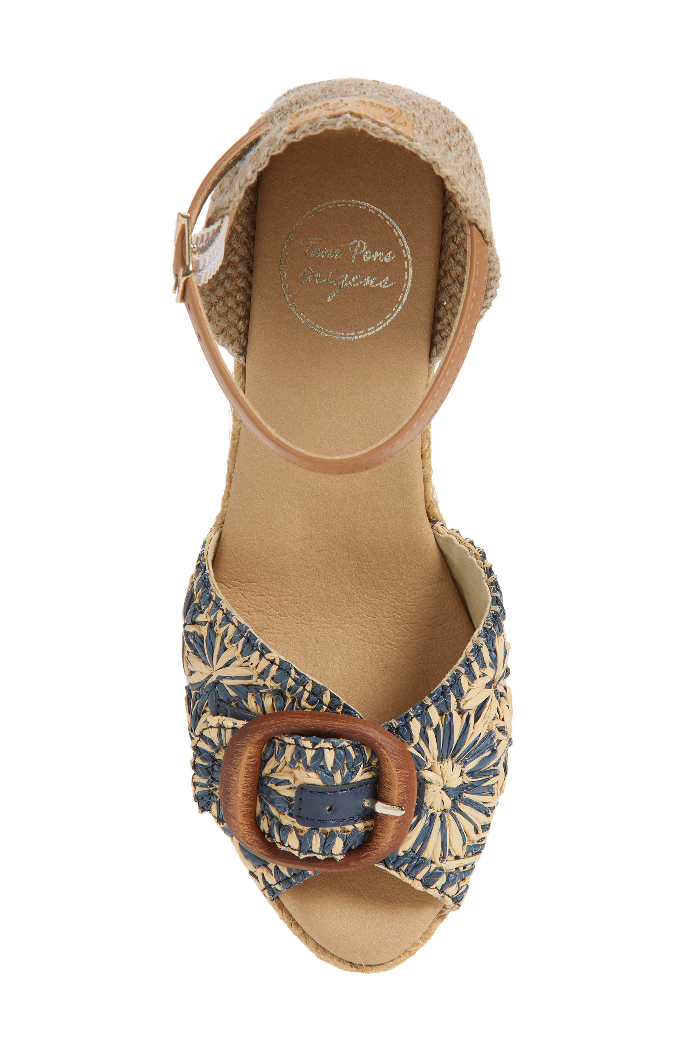 Toni Pons Lia Espadrille Ankle Strap Sandal, Alternate, color, Mari