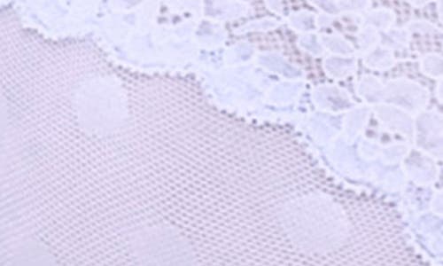 Skarlett Blue Dare Dot Pattern Unlined Underwire Bra In Iced Laven