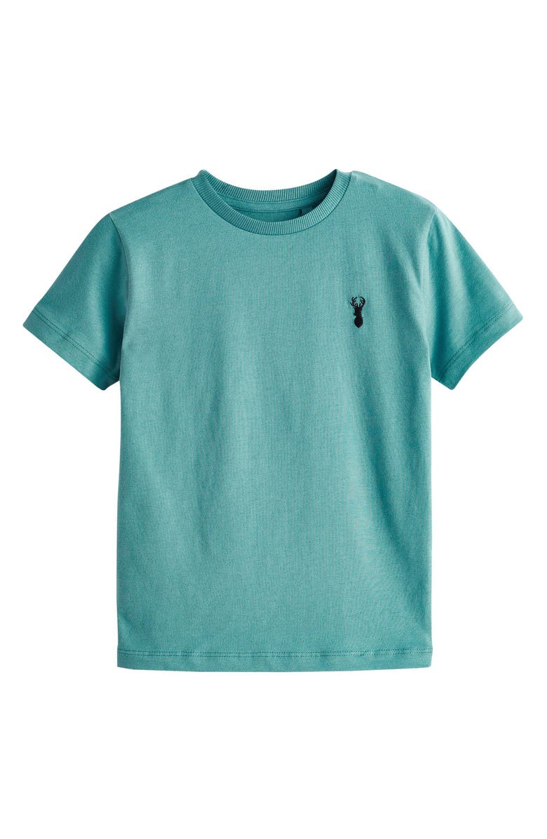 NEXT Kids' 4-Pack Embroidered Cotton T-Shirts, Alternate, color, 