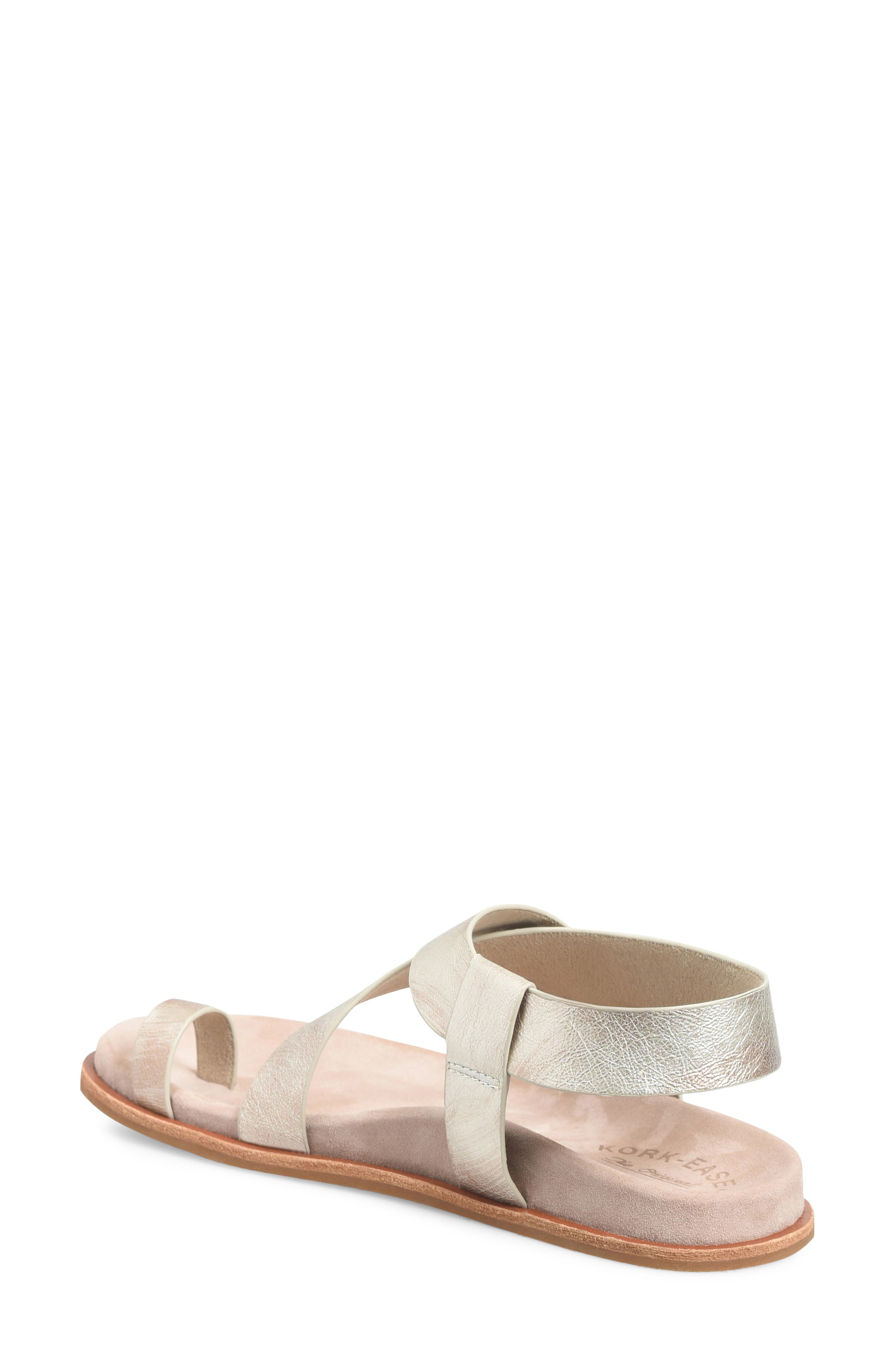 Kork-Ease<sup>®</sup> Anya Toe Loop Sandal, Alternate, color, Bronze Metallic