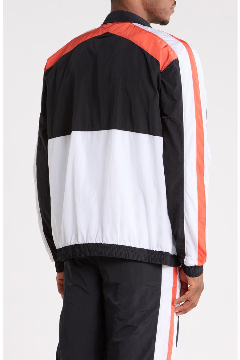 Icon Woven Track Jacket, Alternate, color, 100 WHITE
