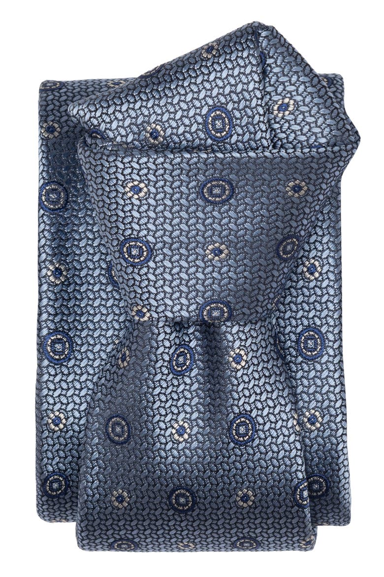 Benelli - Silk Jacquard Tie for Men, Alternate, color, Sky Blue