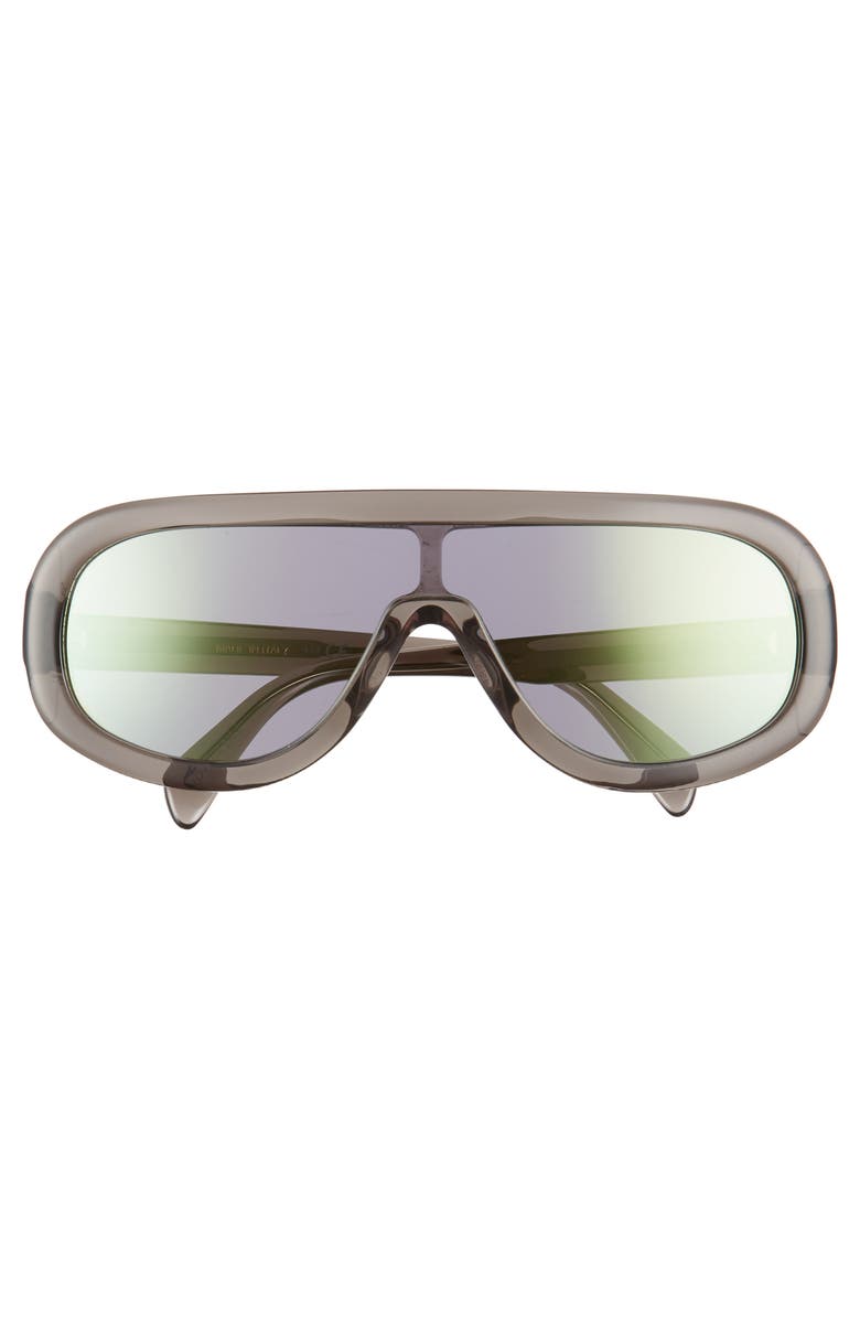 CELINE Flat Top Shield Sunglasses, Alternate, color,