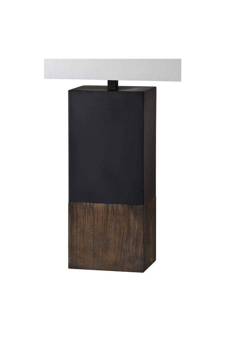 Broma Wood & Iron Table Lamp, Alternate, color, NO COLOR