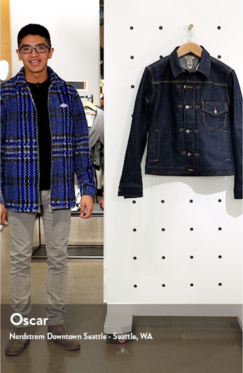 The Blade Raw Denim Jacket, sales video thumbnail