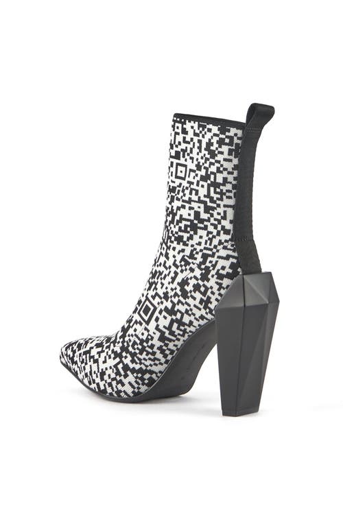 United Nude Gem Platform Sock Bootie In Qr