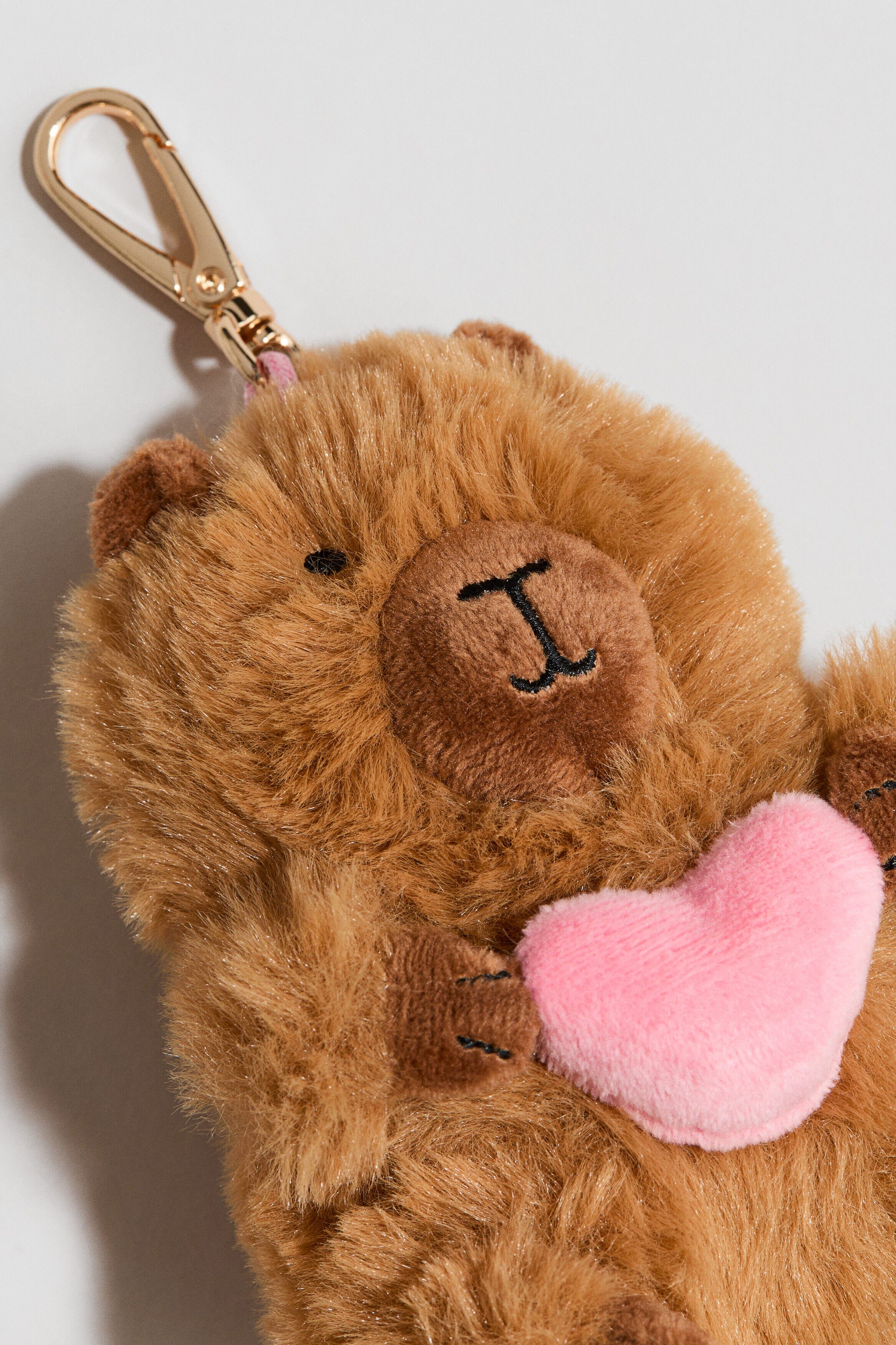 Soft Toy Bag Charm, Alternate, color, Brown/capybara