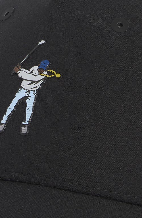 Eastside Golf Swingman Embroidered Dad Adjustable Baseball Cap In Black