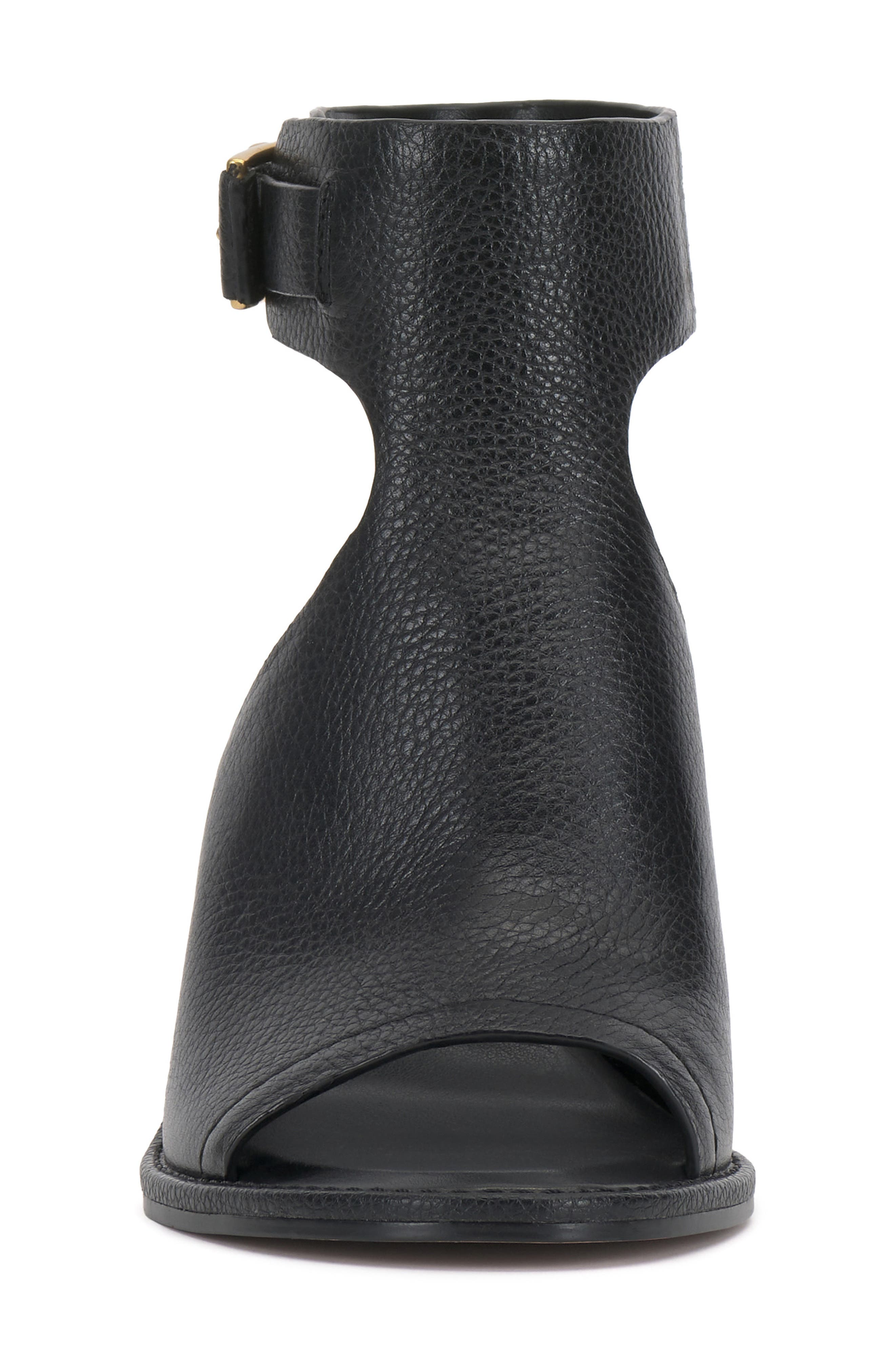 Vince Camuto Faelan Peep Toe Sandal, Alternate, color, Black