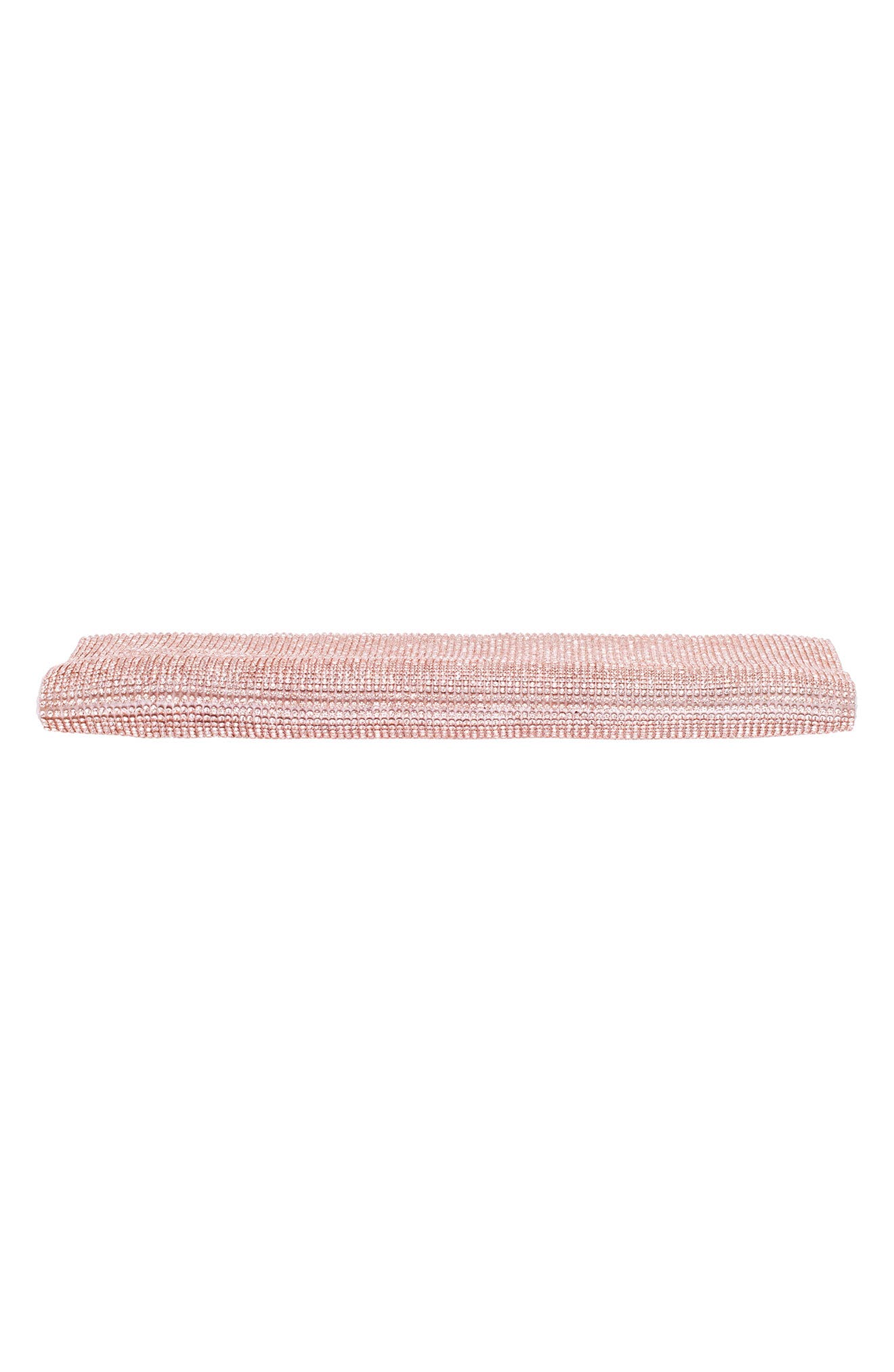 Crystal Clutch, Alternate, color, ROSEGOLD