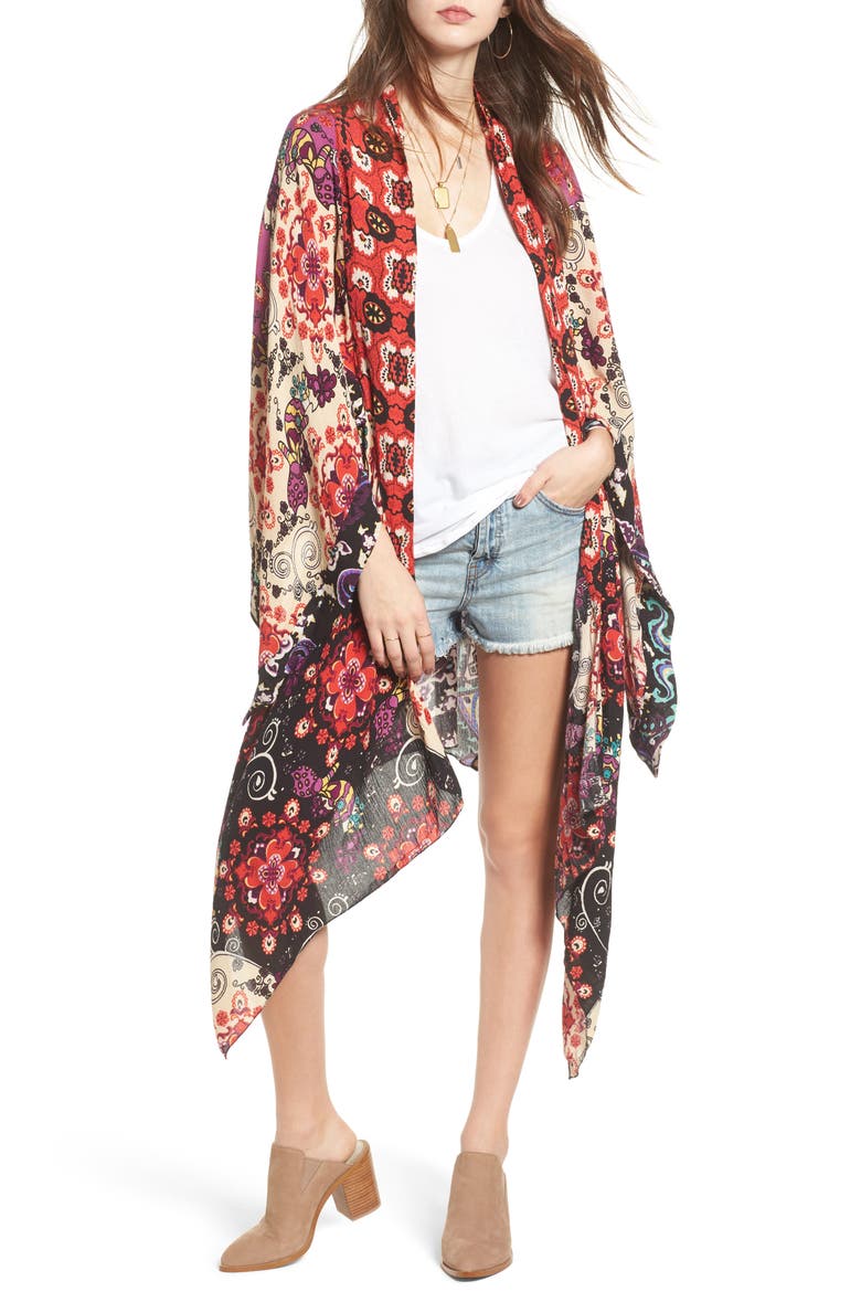 Little Wing Duster, Main, color, PLUM COMBO