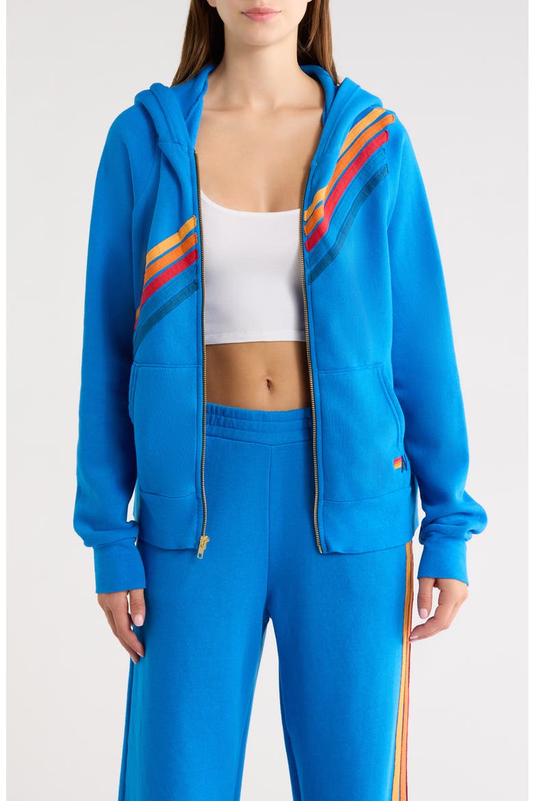 Disco Zip Hoodie, Main, color, OCEAN