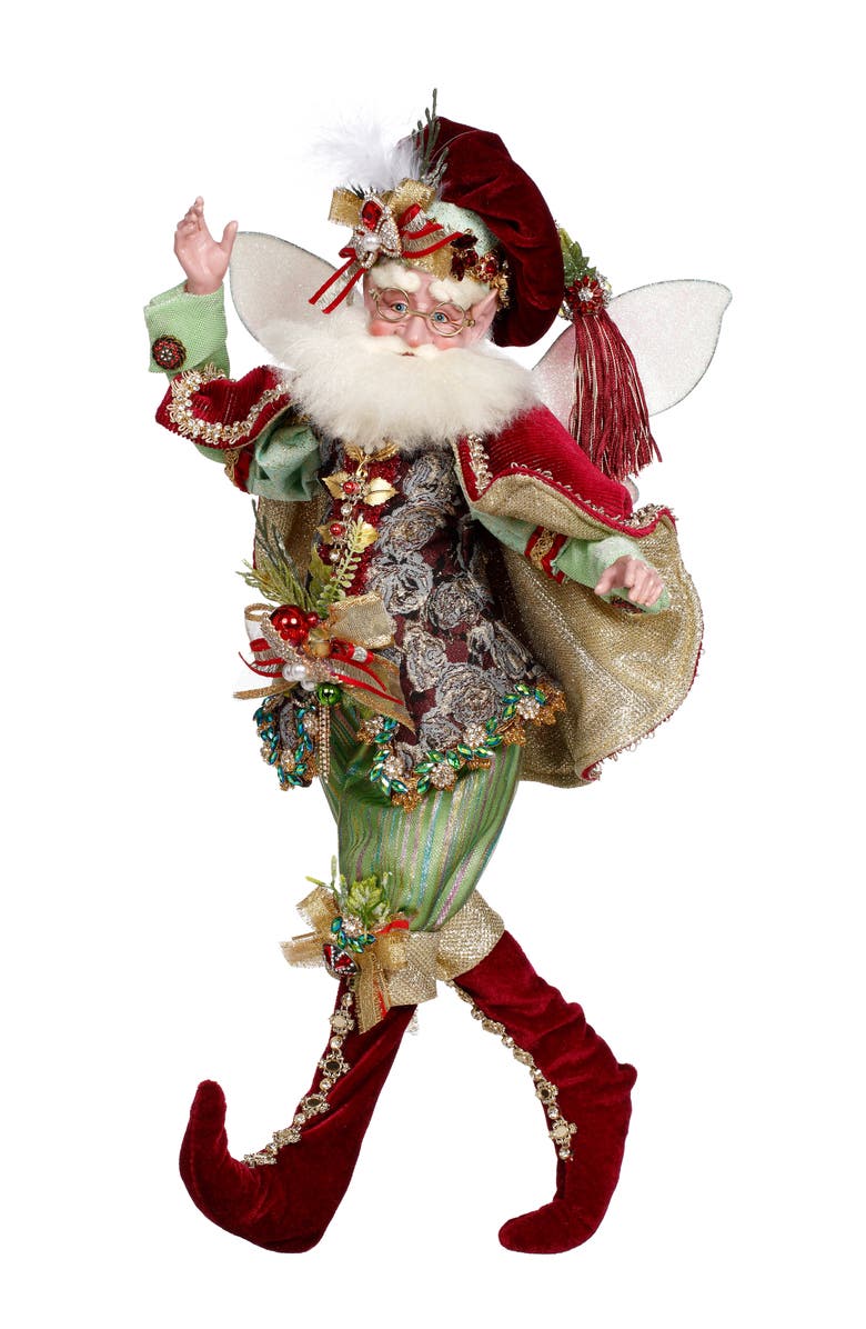 Mark Roberts Holly Jolly Fairy, Large, Main, color, Light Green