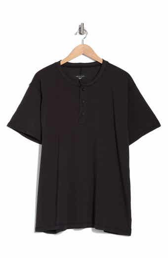 rag & bone Classic Cotton Slub Jersey Henley