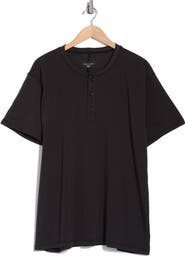 rag & bone Classic Cotton Slub Jersey Henley
