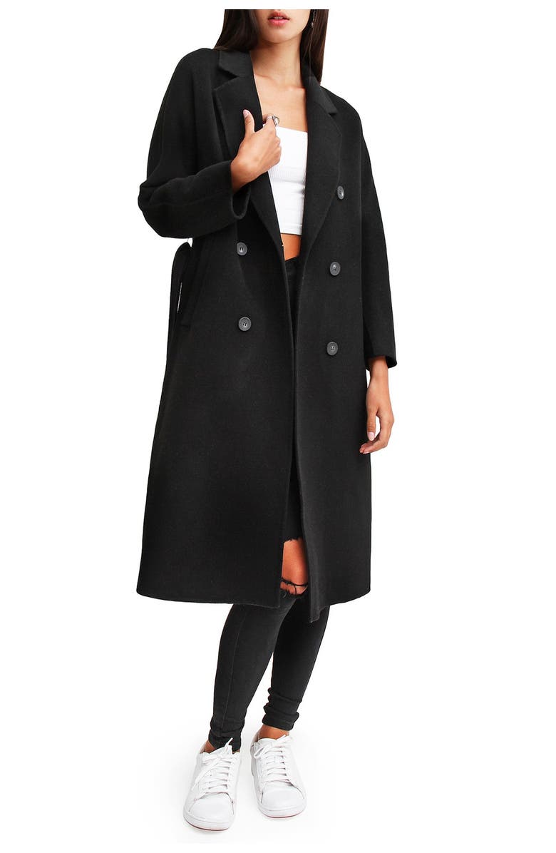 Belle & Bloom Boss Girl Wool Coat, Alternate, color,