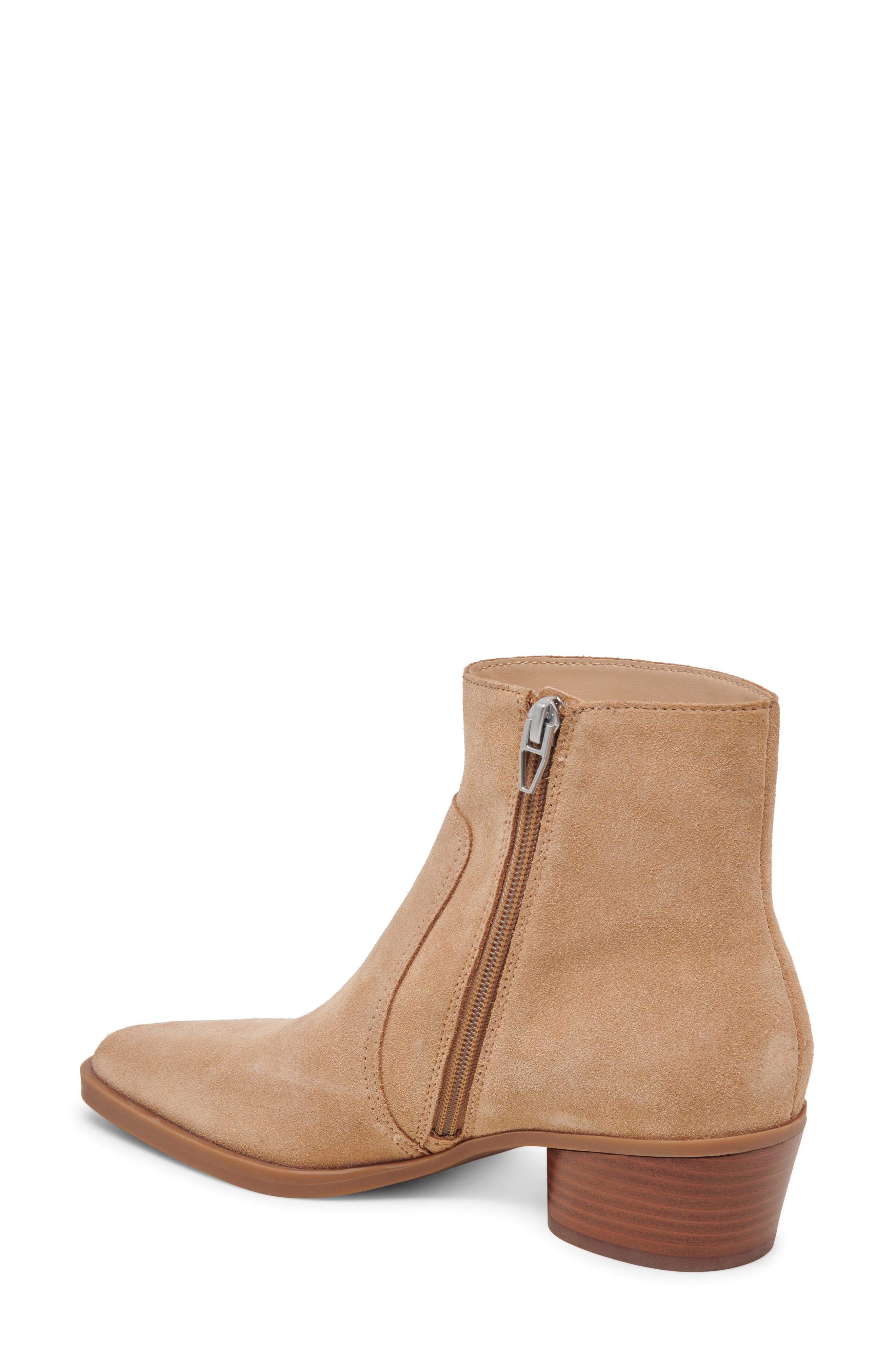 Dolce Vita Fahari H2O Bootie, Alternate, color, Camel Suede H2o