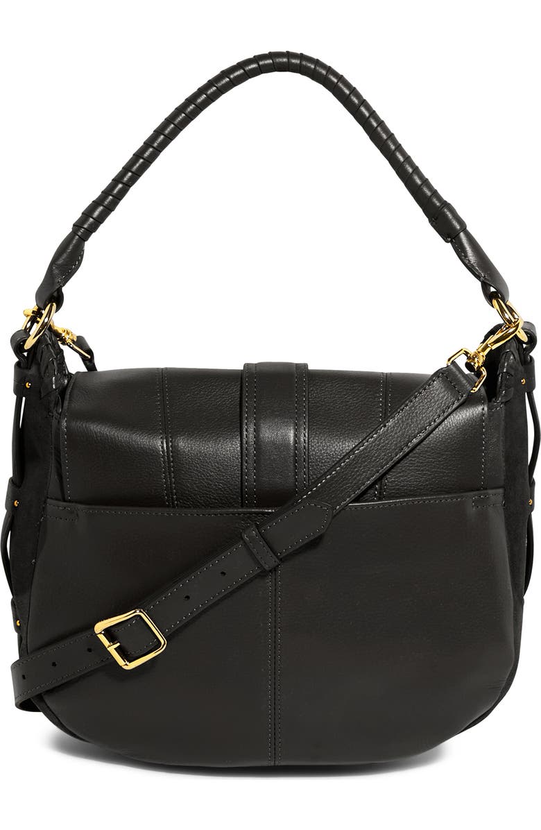 AIMEE Willow Convertible Leather Shoulder Bag, Alternate, color,