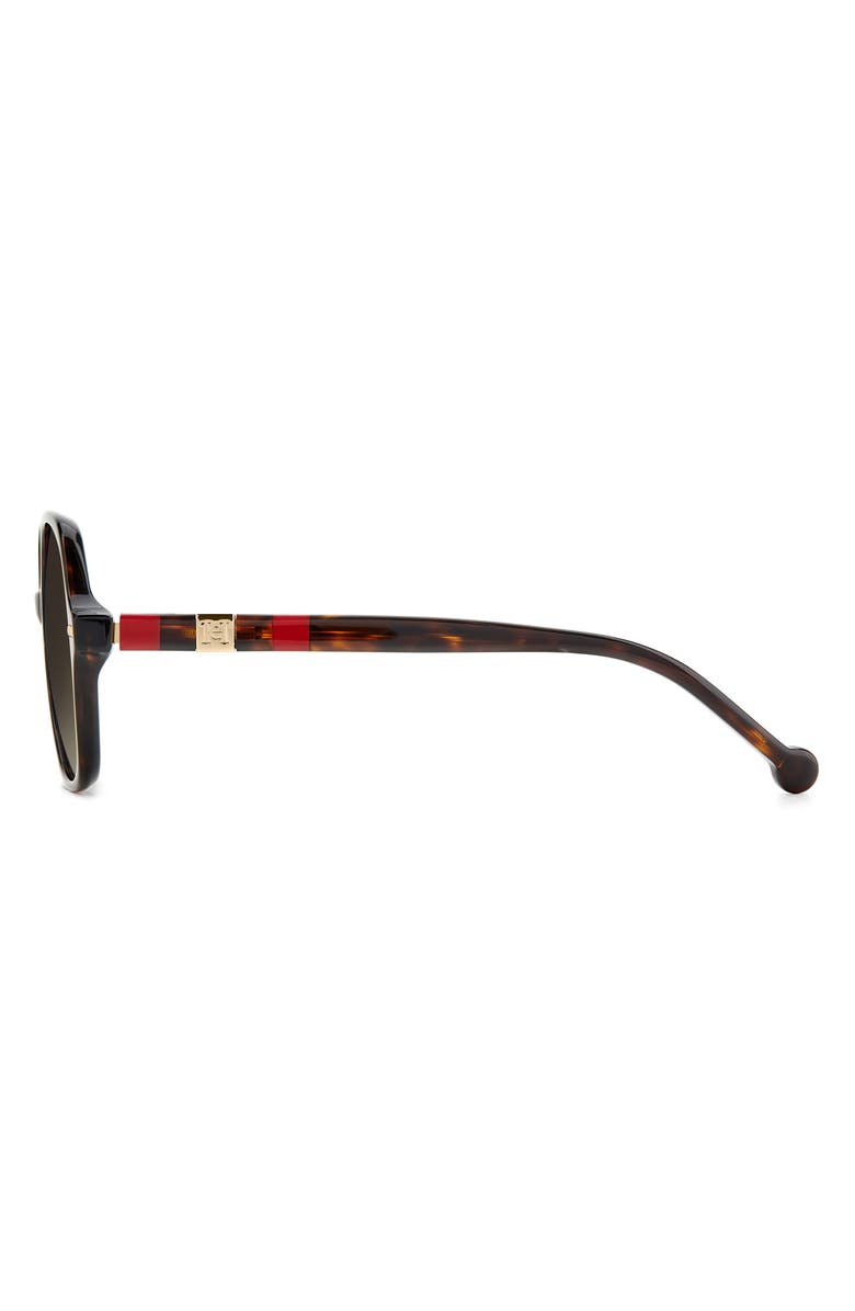 Carolina Herrera 55mm Square Sunglasses, Alternate, color, 0O63-Ha