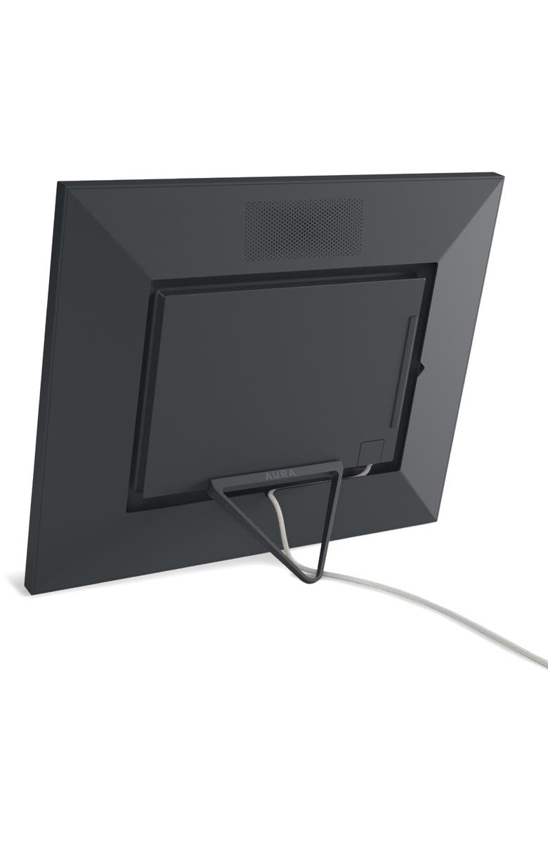 Aura Frames Walden 15-Inch Digital Photo Frame, Alternate, color, Ink With Textured Mat