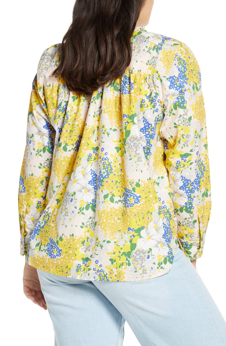 J.Crew Ruffle Classic Popover Shirt, Alternate, color, 