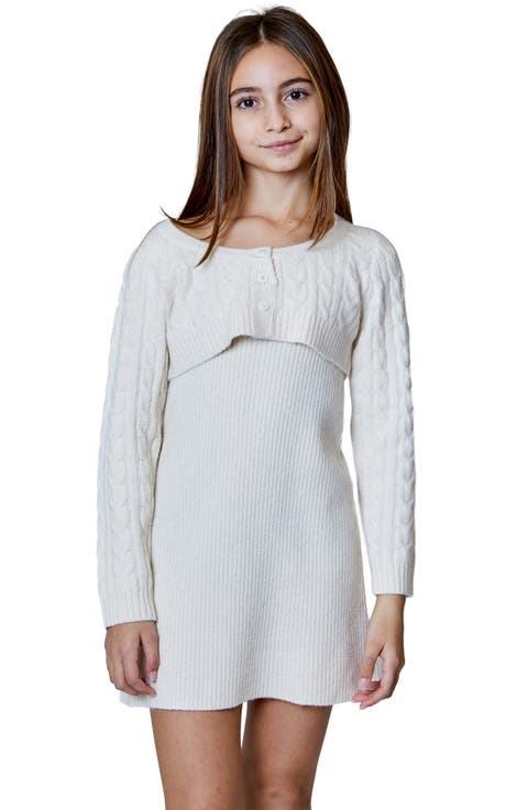 Kids' Twofer Sweater Dress (Big Kid)