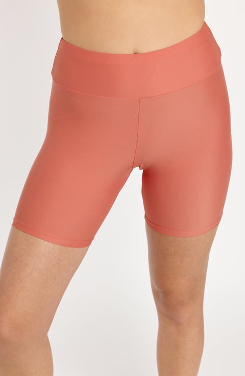 Mid-Thigh Swim Shorts