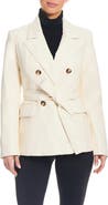 Sanctuary Belted Faux Leather Blazer
