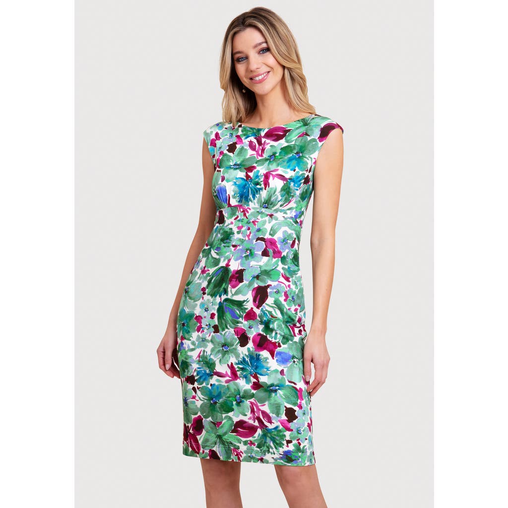 Alie Street London Pippa Shift Dress Petite In Green