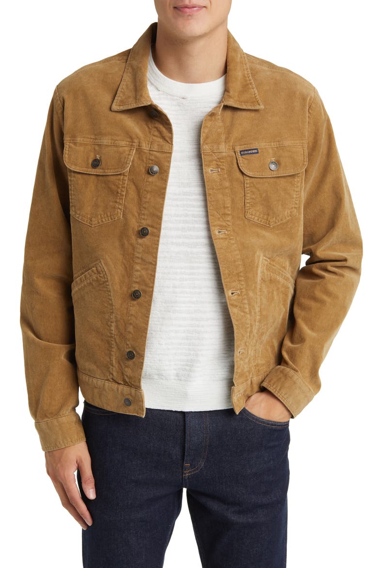 Out Corduroy Trucker Jacket, Main, color, KELP