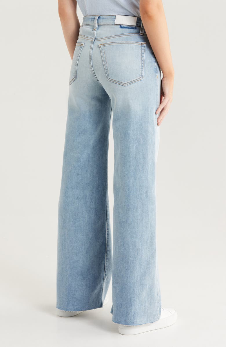 Re/Done Palazzo Jeans, Alternate, color, Cielito