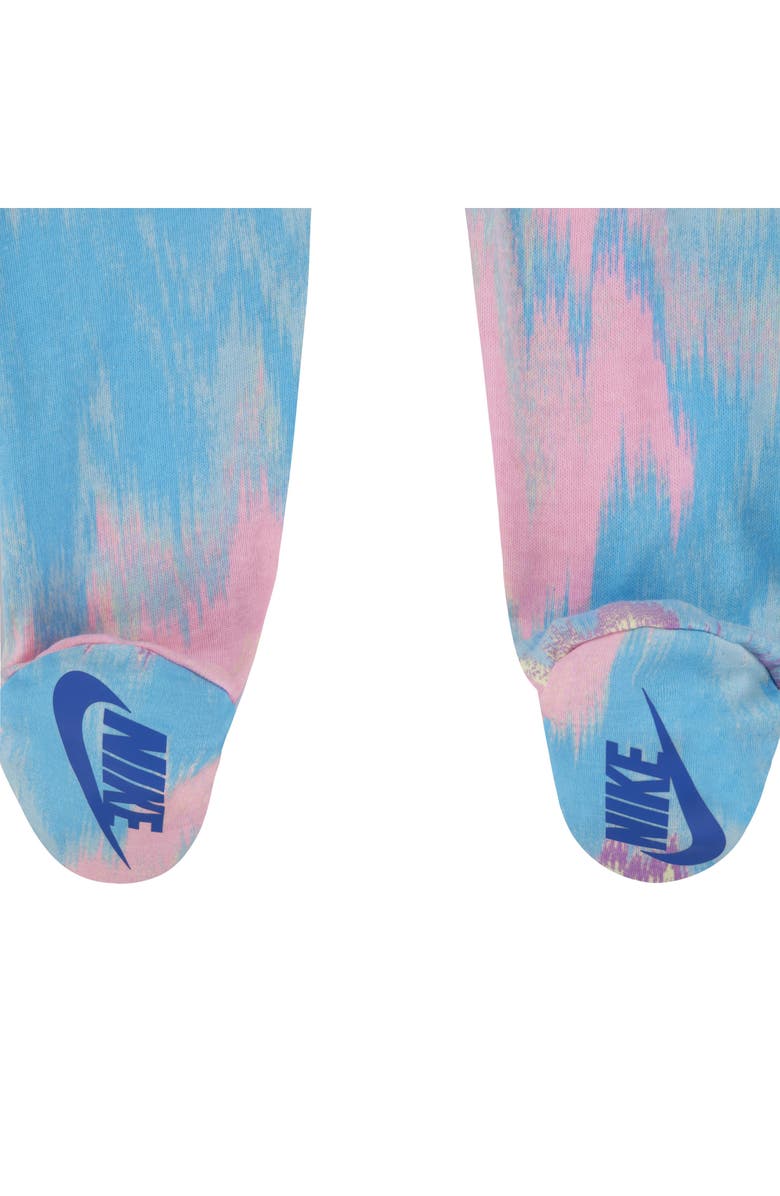 Nike Swoosh Printed Club Footie Coverall, Alternate, color, 