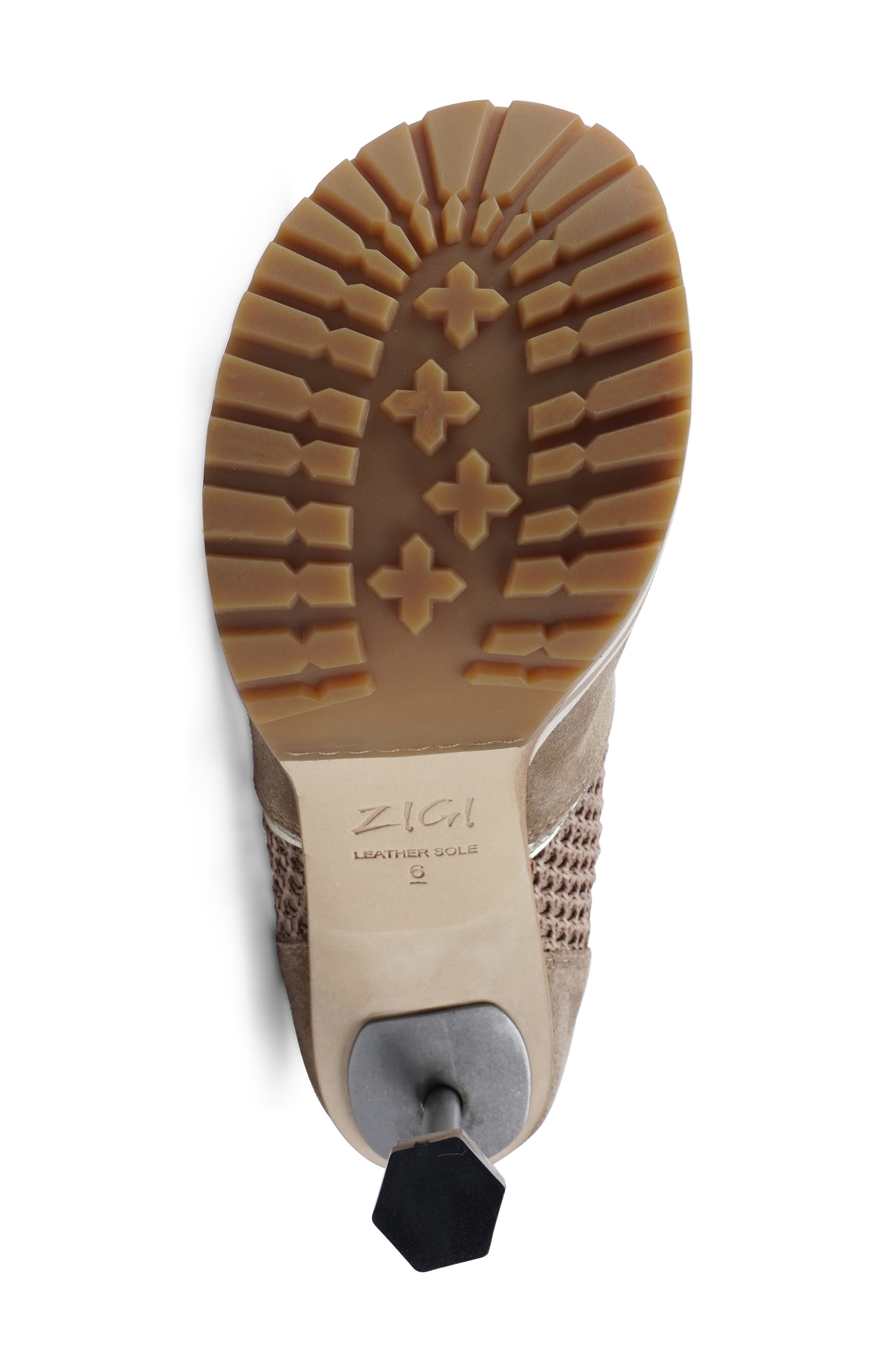 ZIGI Lively Platform Sneaker Pump, Alternate, color, Beige