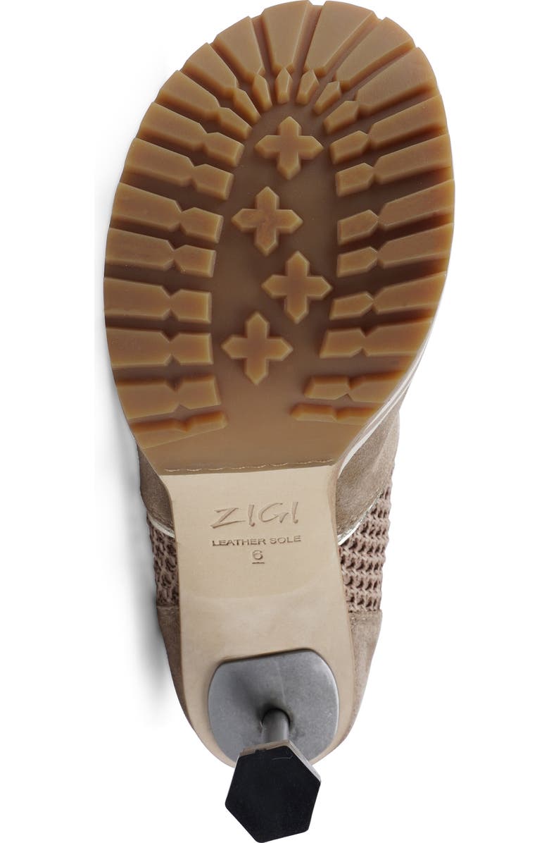 ZIGI Lively Platform Sneaker Pump, Alternate, color, Beige