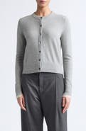 Maria McManus Lace Trim Recycled Cashmere Blend Cardigan