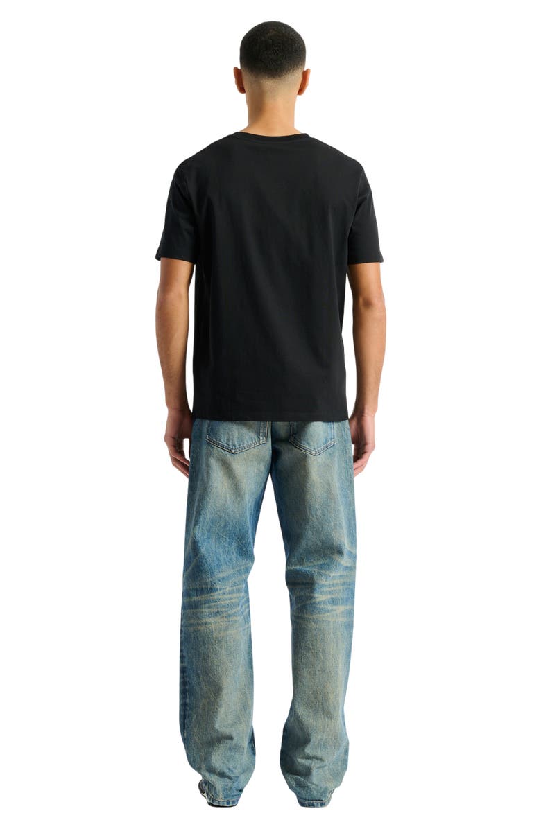 Balmain T-shirt with Balmain Paris print, Alternate, color, Multicolor
