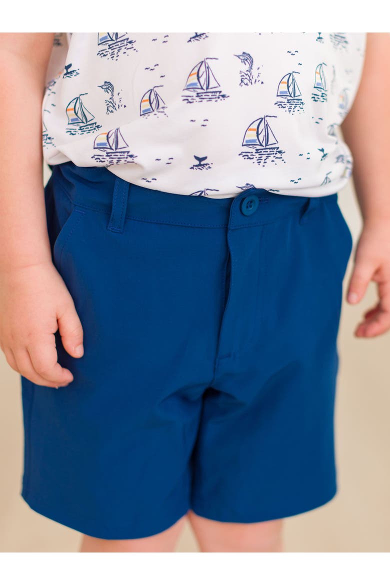 Boys Hybrid Shorts, Alternate, color, Navy