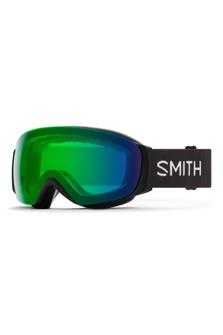 I/O MAG™ 164mm Snow Goggles, Main, color, BLACK / CHROMAPOP GREEN MIRROR
