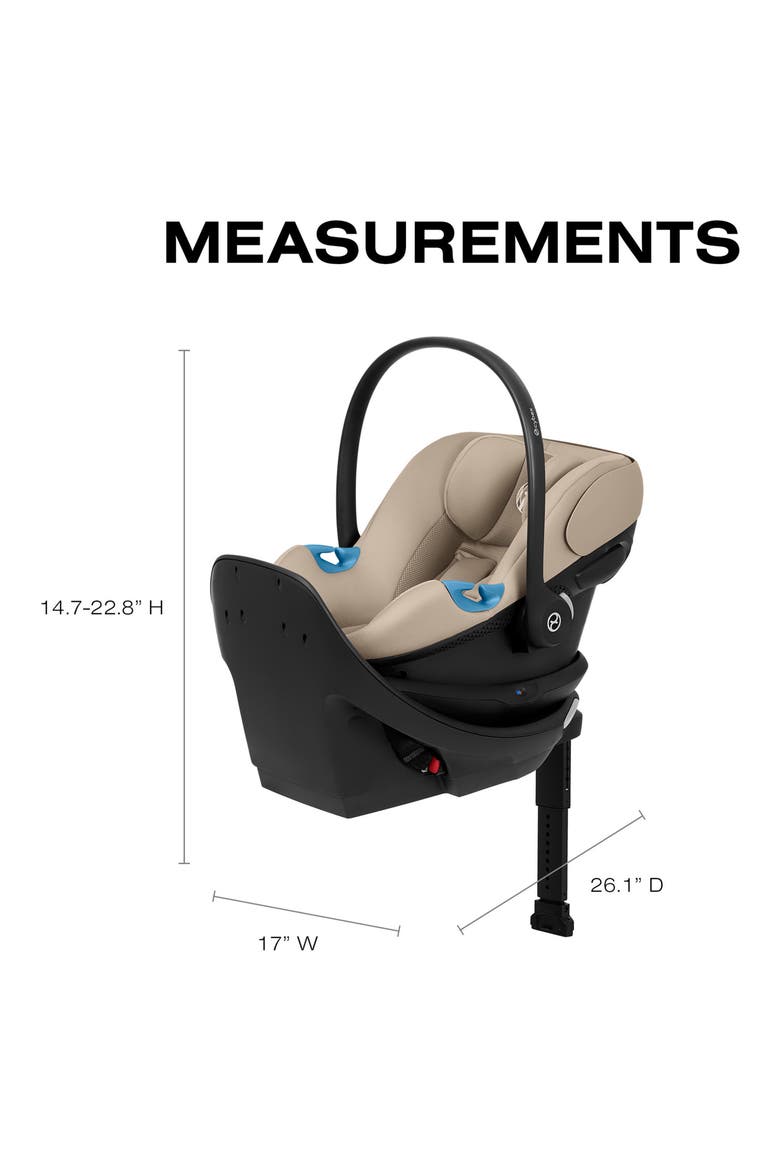 Aton G2 Infant Car Seat with Swivel Load Leg Base, Alternate, color, ALMOND BEIGE