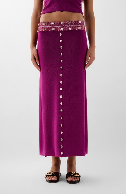 Shell Knit Skirt