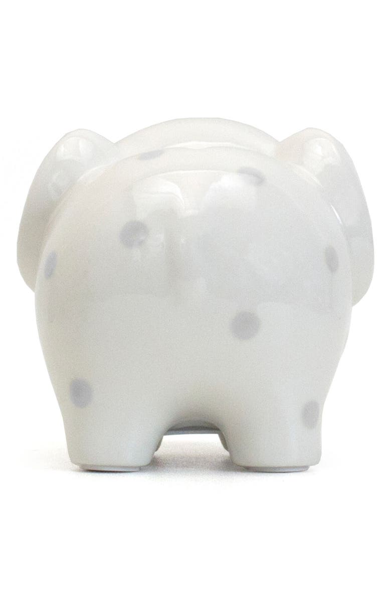 Child to Cherish Polka Dot Elephant Bank, Alternate, color, 