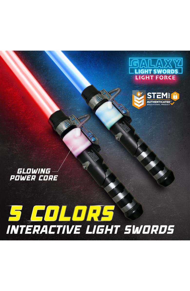 USA Toyz Light Force Galaxy Light Up Swords, Alternate, color,