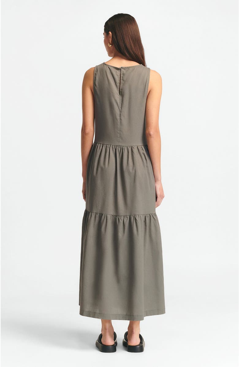 ST MRLO Remi Tiered Dress, Alternate, color, Eucalyptus