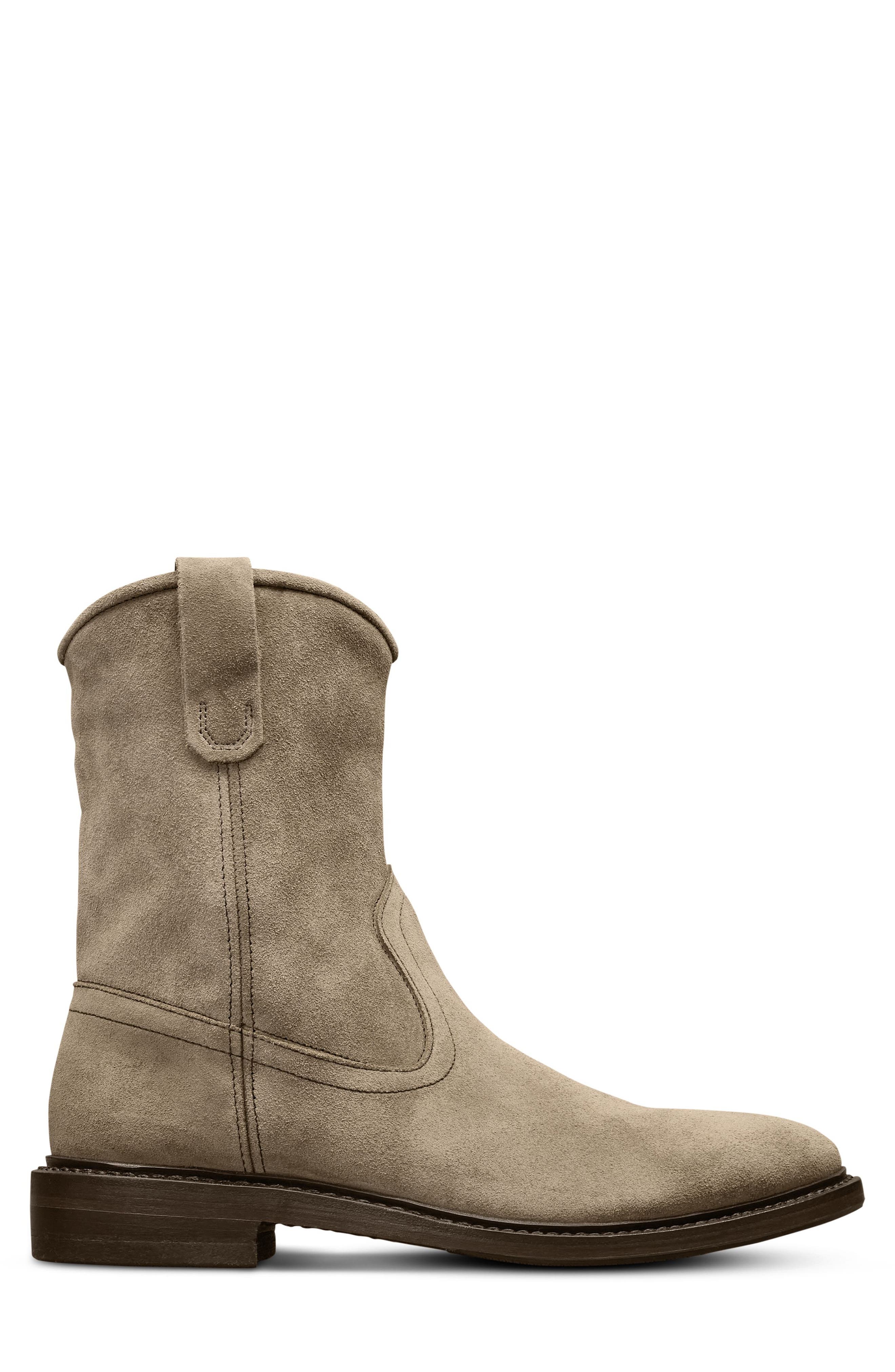 Allen Edmonds Dallas Low Western Boot, Alternate, color, Tobacco